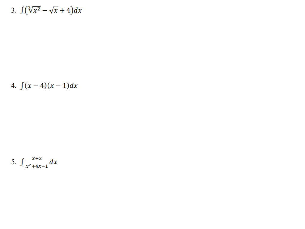 solved-4-j-x-4-x-1-dx-x-2-5-x2-4x-1-chegg