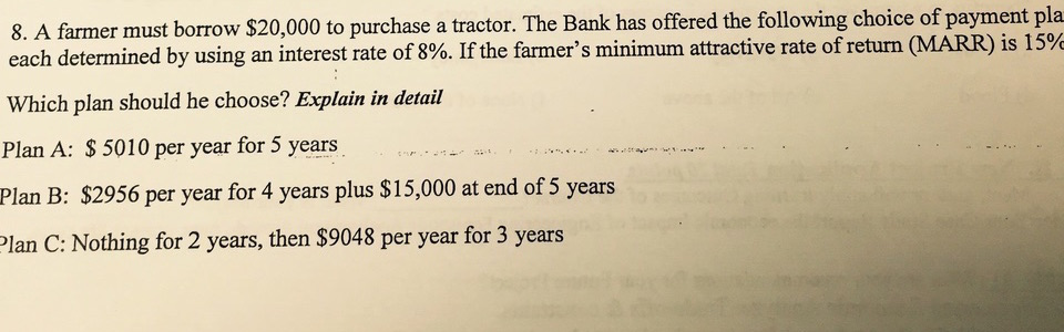 solved-8-a-farmer-must-borrow-20-000-to-purchase-a-chegg