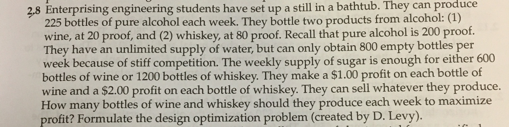 Solved Enterprising engineering students have set up a still | Chegg.com