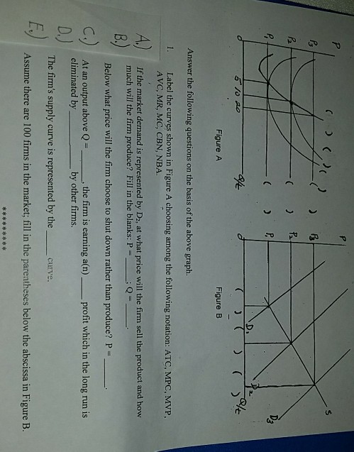 Solved Figure A Figure B Answer The Following Questions On | Chegg.com