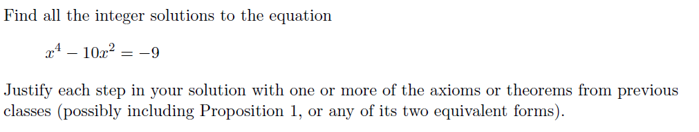 Solved Proposition 1 There Do Not Exist Nonzero Integers A 7302