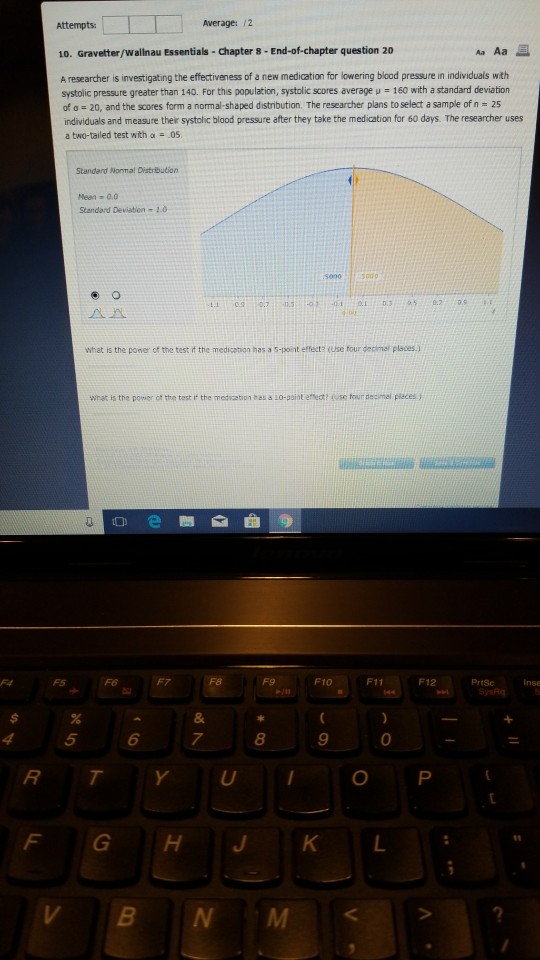 Solved Attempts Average 2 10 Gravetter wallnau Chegg