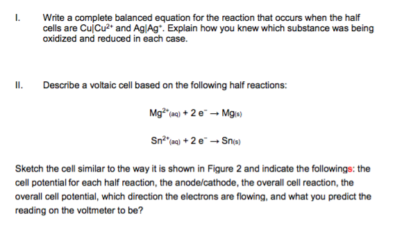 how to write a balanced half equation oxidation half reaction calculator
