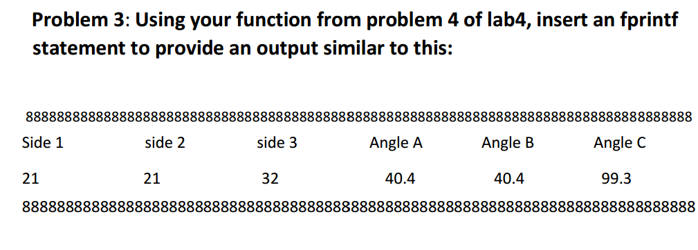 Solved Problem 3: Using your function from problem 4 of | Chegg.com