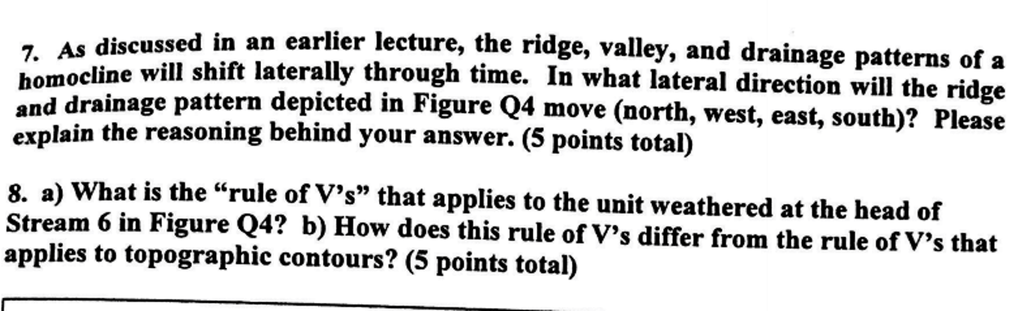 Solved In an earlier lecture, the ridge, valley, and | Chegg.com