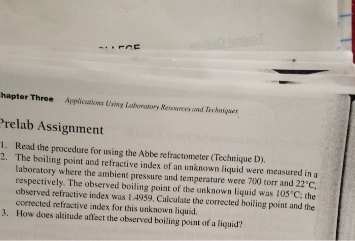 refractive index by abbe refractometer experiment