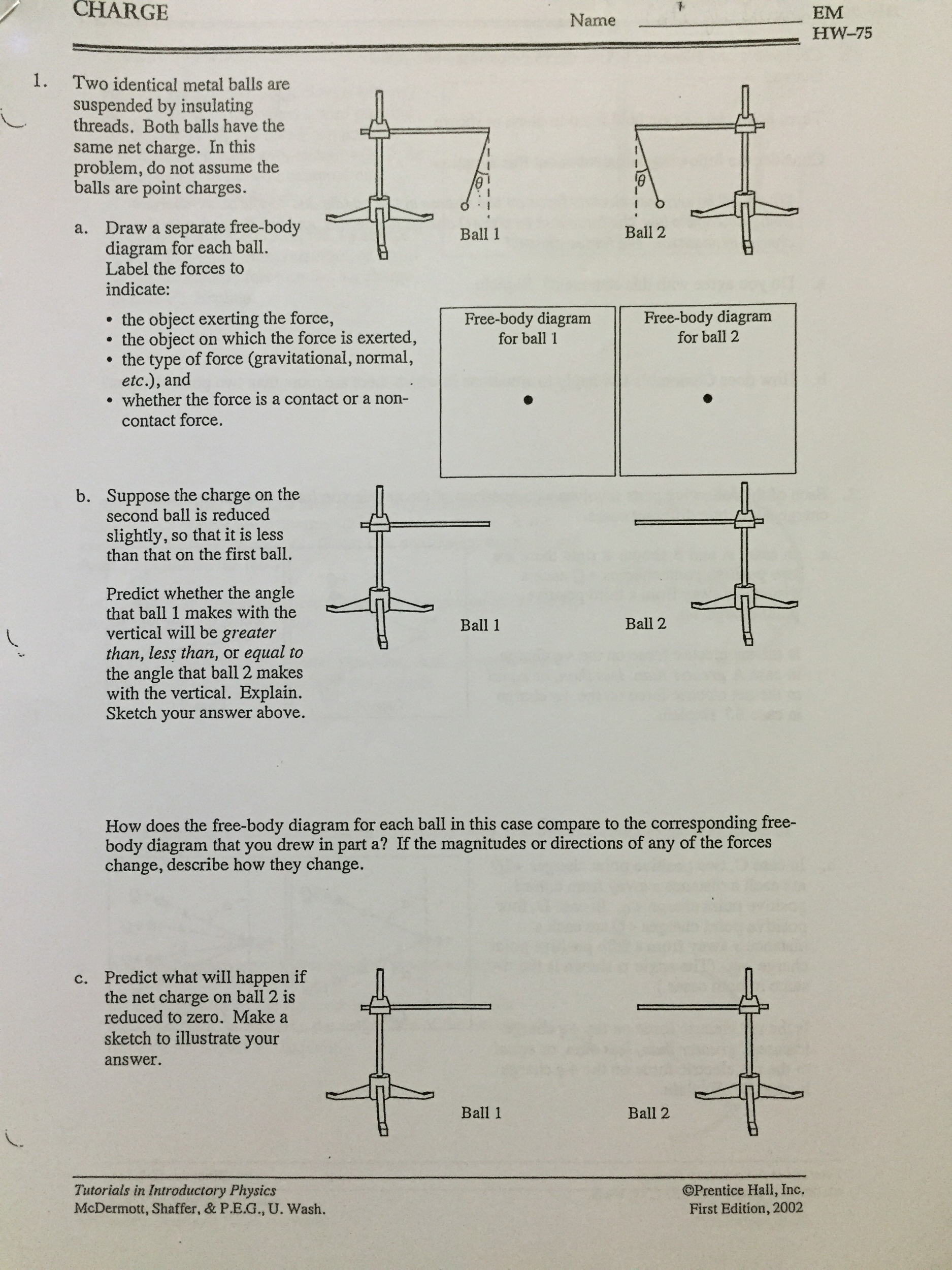 Tutorials In Introductory Physics Homework Solutions Examples and Forms