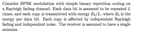 Solved Consider Bpsk Modulation With Simple Binary Chegg