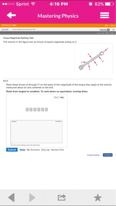 Solved The wrench in the figure has six forces of equal | Chegg.com