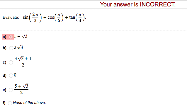 solved-evaluate-sin-2-pi-3-cos-pi-6-tan-pi-3-1-chegg