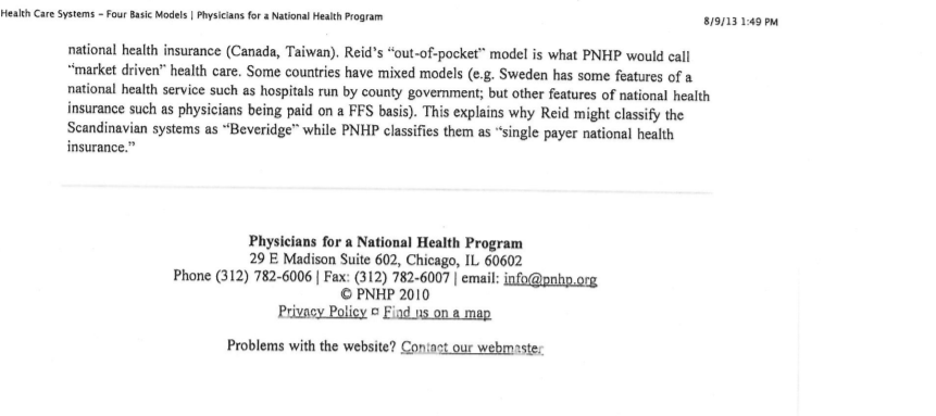 Solved Health Care Systems - Four Basic Models An excerpt | Chegg.com