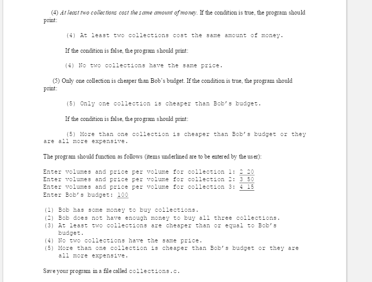 Solved Please Help me to write this program in language C. I | Chegg.com