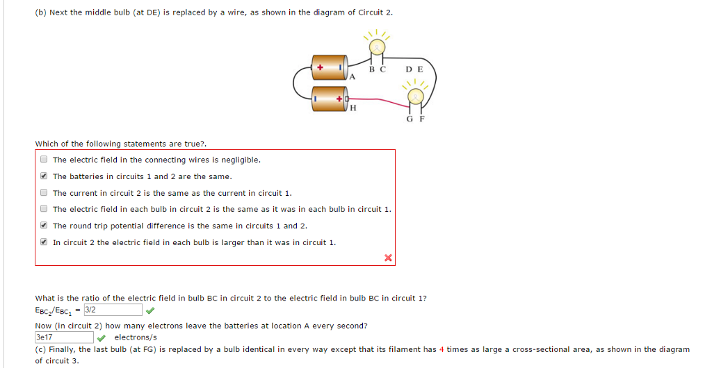 Solved Three bulbs and two bulbs Three identical