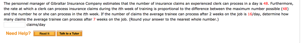 Solved The Personnel Manager Of Gibraltar Insurance Compa
