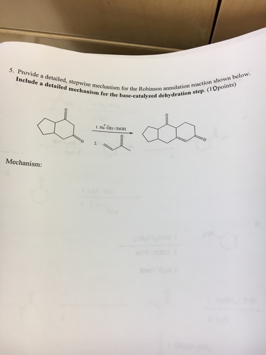 Solved Provide a detailed, stepwise mechanism for the | Chegg.com