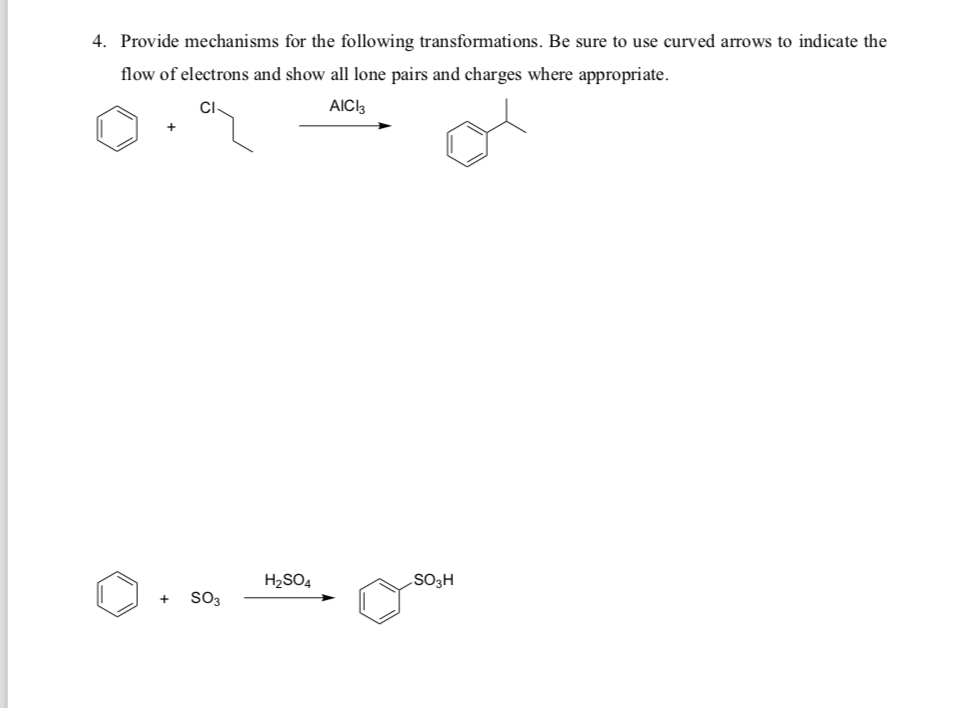 Solved 4. Provide mechanisms for the following | Chegg.com