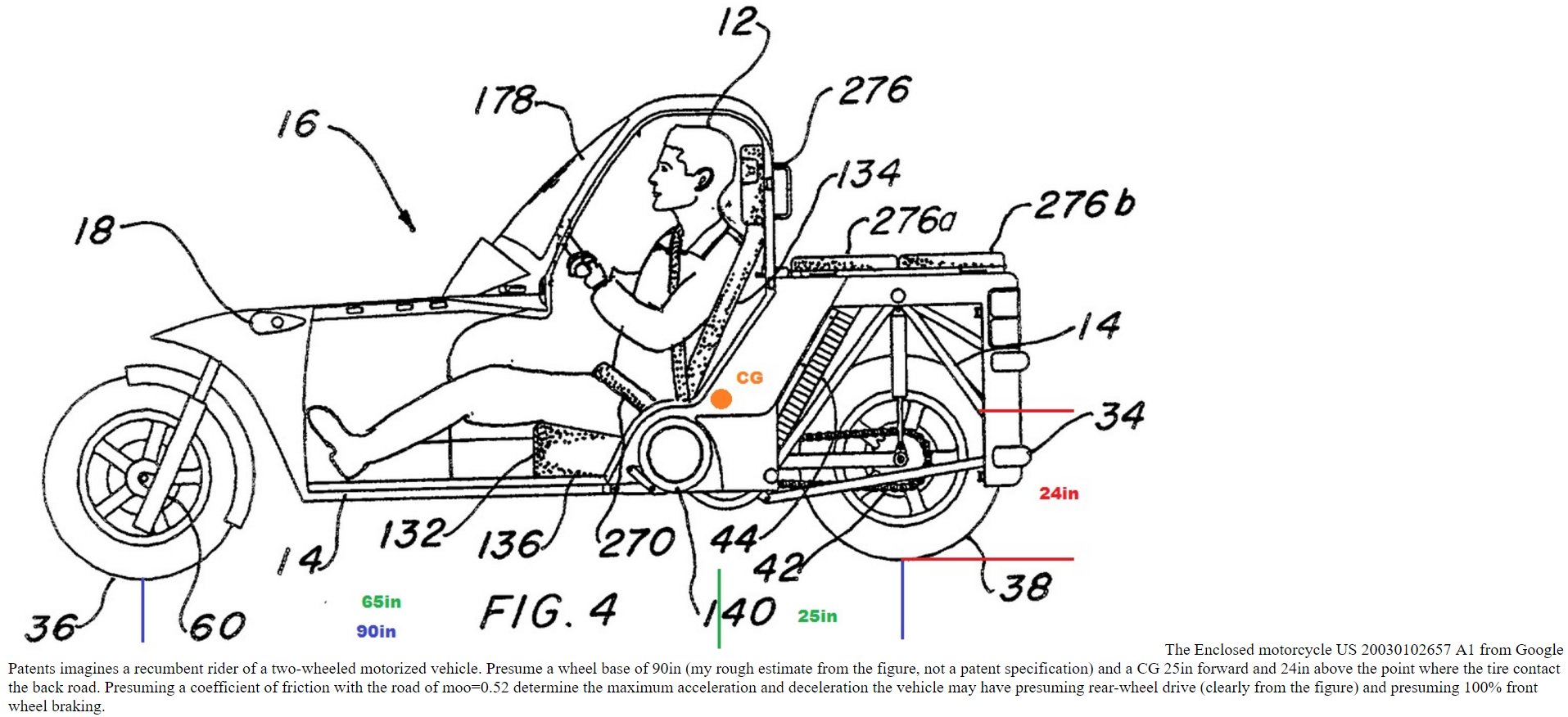 The Enclosed Motorcycle US 20030102657 A1 From Goo... | Chegg.com