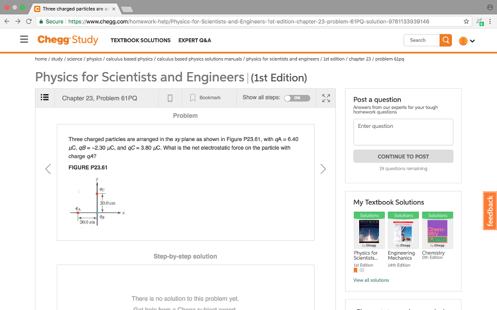 Homework help textbook solutions physics