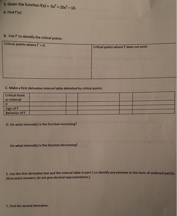 solved-3-given-the-function-f-x-5x-20x-10-a-find-x-chegg