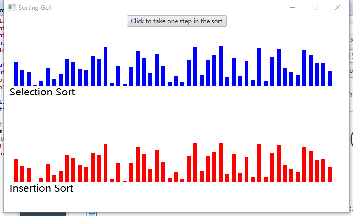 Solved Write a visual display of Selection Sort and | Chegg.com