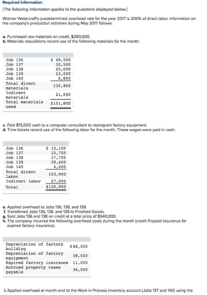 solved-required-information-the-following-information-chegg