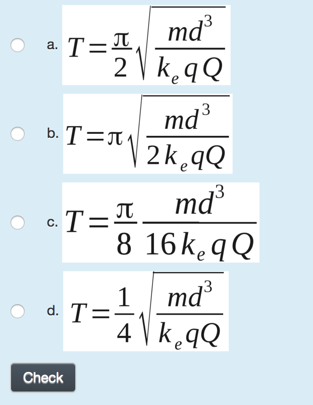 Solved Two Identical Particles, Each Having Charge +q, Are | Chegg.com