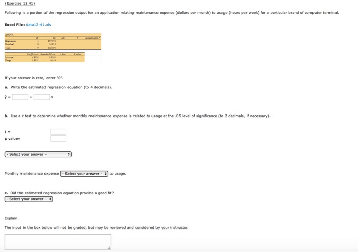 following-is-a-portion-of-the-regression-output-for-chegg