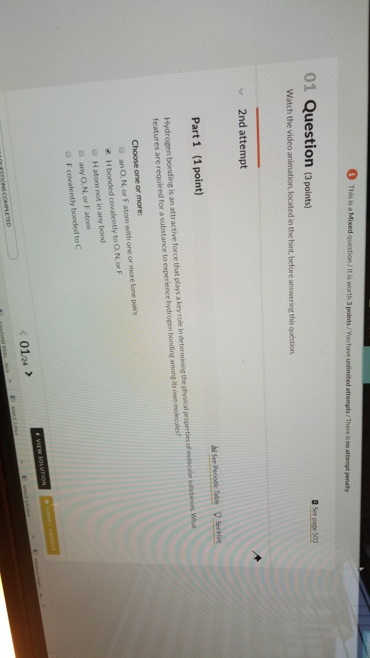 Solved This is a Mixed question/ It is worth 3 points/You | Chegg.com