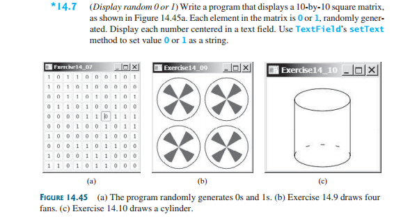 Solved 4. (Display random O or I) Write a program that | Chegg.com