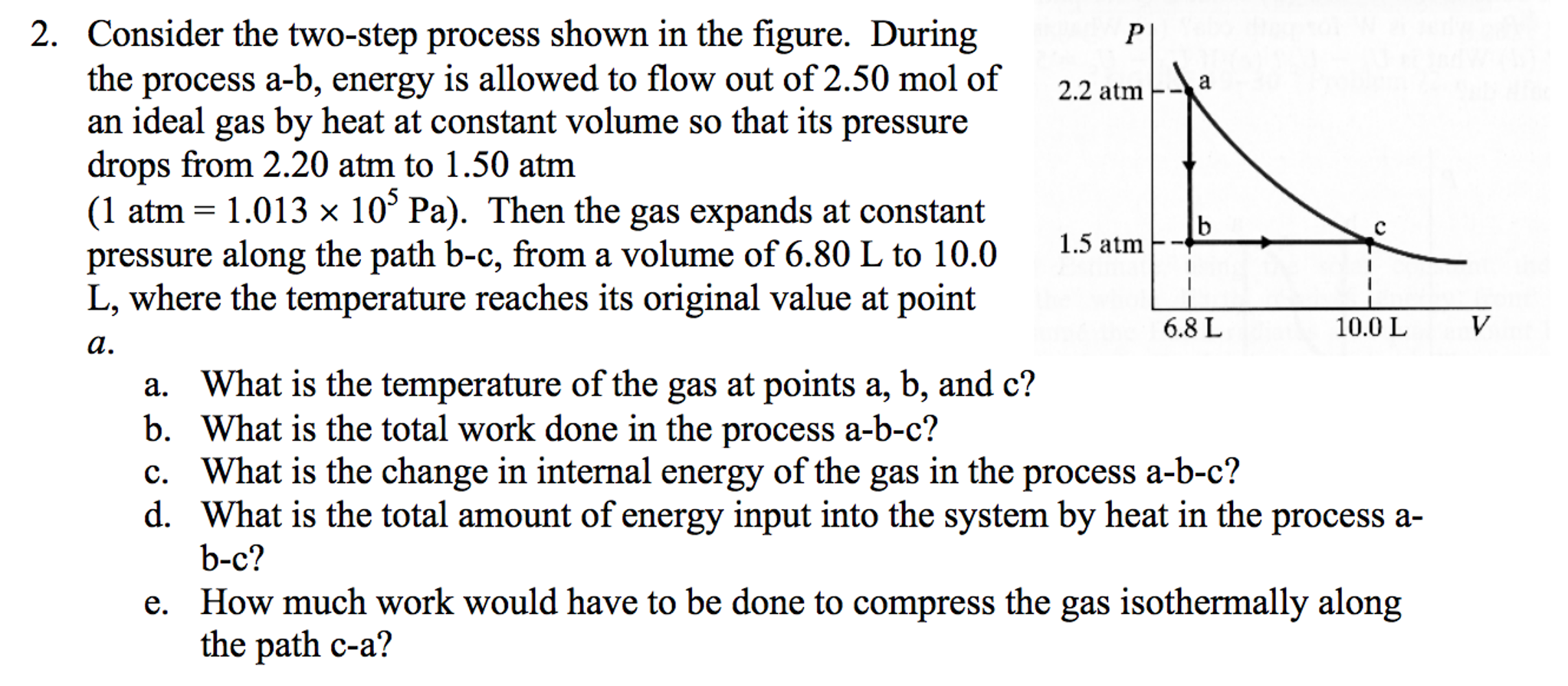 Solved Consider The Two-step Process Shown In The Figure. | Chegg.com