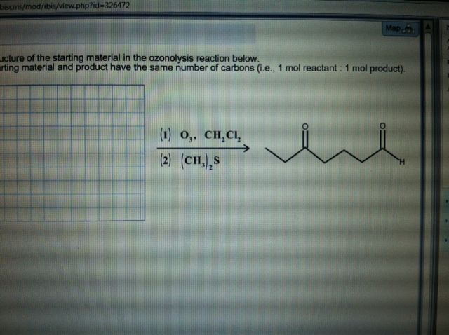 Solved Draw The Structure Of The Starting Material In The