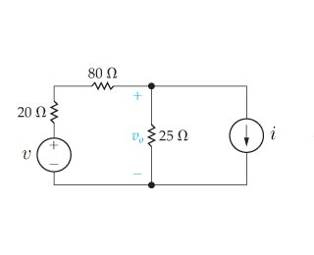 Solved Problem 4.6 Use the node-voltage method to find vo in | Chegg.com