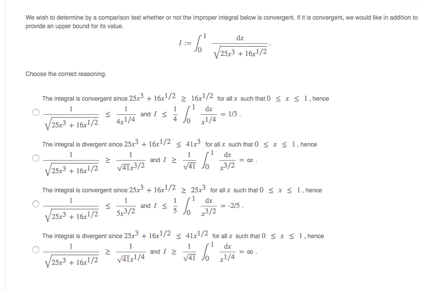 What Is A Comparison Test