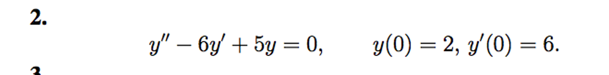 Solved Using the method of laplace transforms y