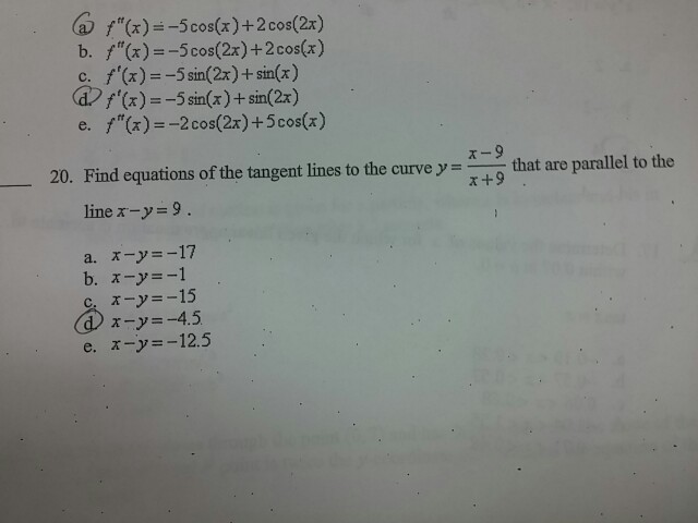Solved help with 20 | Chegg.com