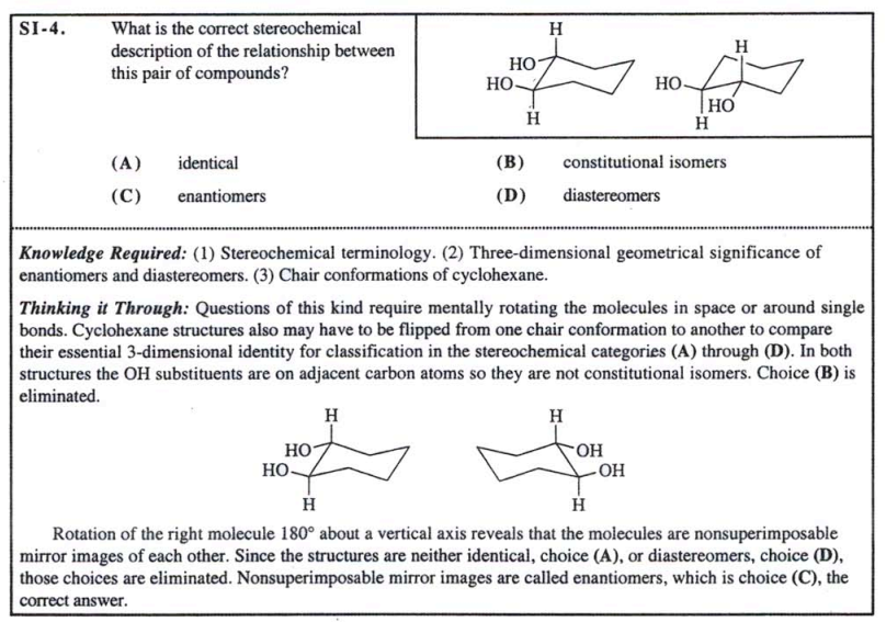 Solved What is the correct stereochemical description fo the | Chegg.com