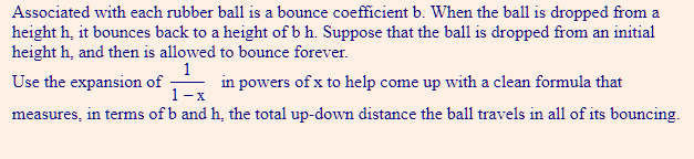 Solved Associated with each rubber ball is a bounce | Chegg.com