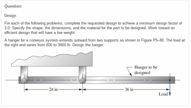 Solved Question: Design For Each Of The Following Problems, | Chegg.com