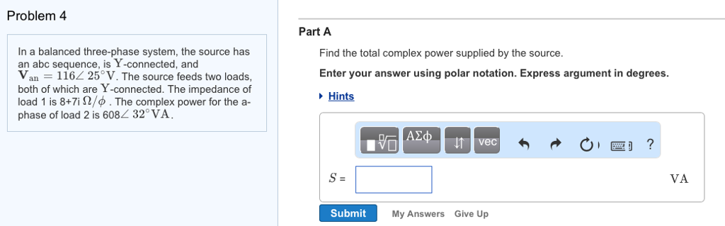 Solved In a balanced three-phase system, the source has an | Chegg.com