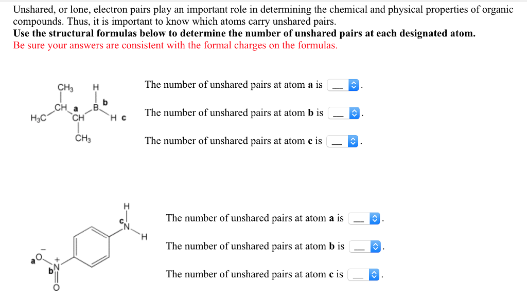 Solved: Unshared, Or Lone, Electron Pairs Play An Importan... | Chegg.com