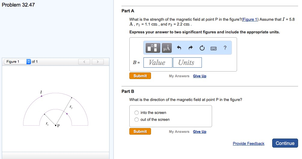 Solved What is the strength of the magnetic field at point P | Chegg.com