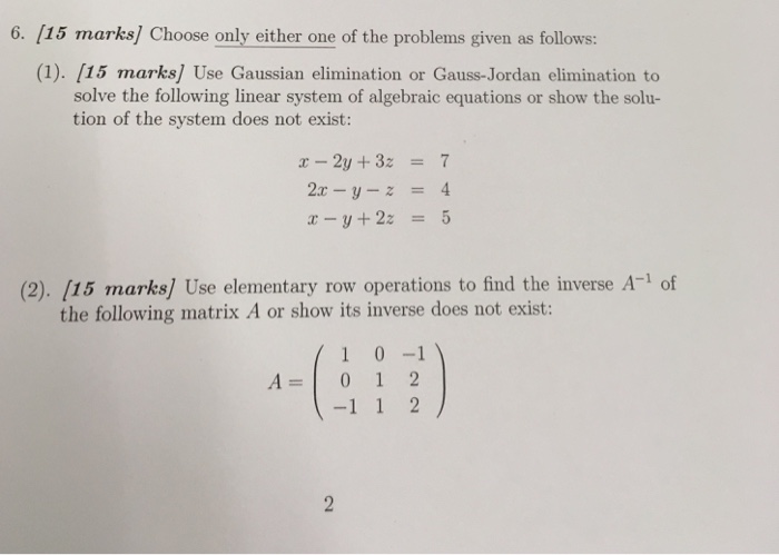 Solved Choose only either one of the problems given as | Chegg.com