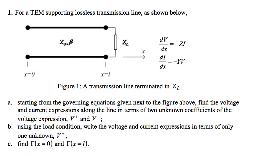 solved-1-for-a-tem-supporting-lossless-transmission-line-chegg