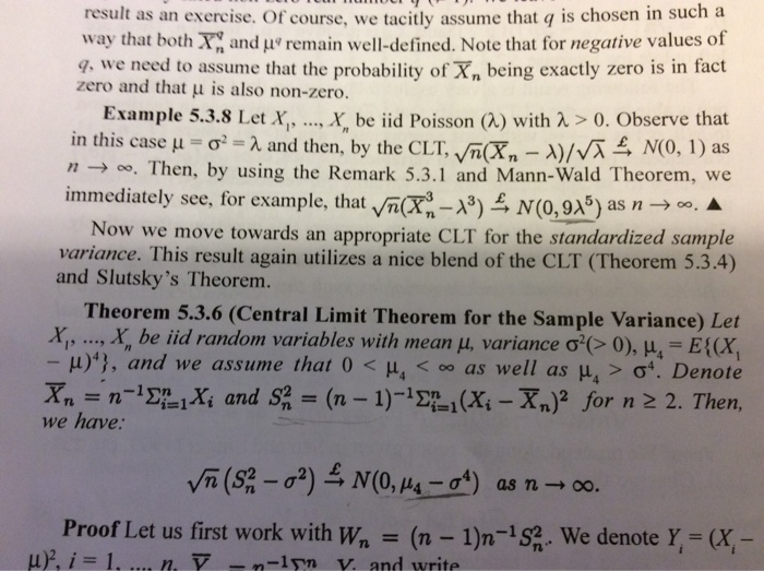 Problems 5.3.6 Iii And 5.3.7. And The Example 5.3.8 | Chegg.com