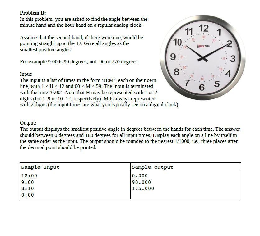 How To Tell Where The Hour Hand Is On A Clock Solved A Clock S Hour