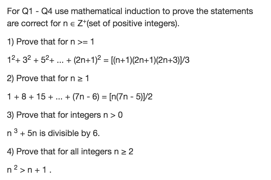 solved-for-q1-q4-use-mathematical-induction-to-prove-the-chegg