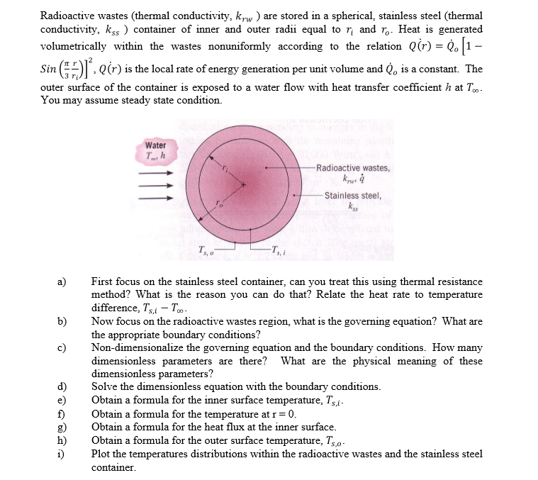 Solved Introduction To Heat Transfer. The Problem Is From | Chegg.com