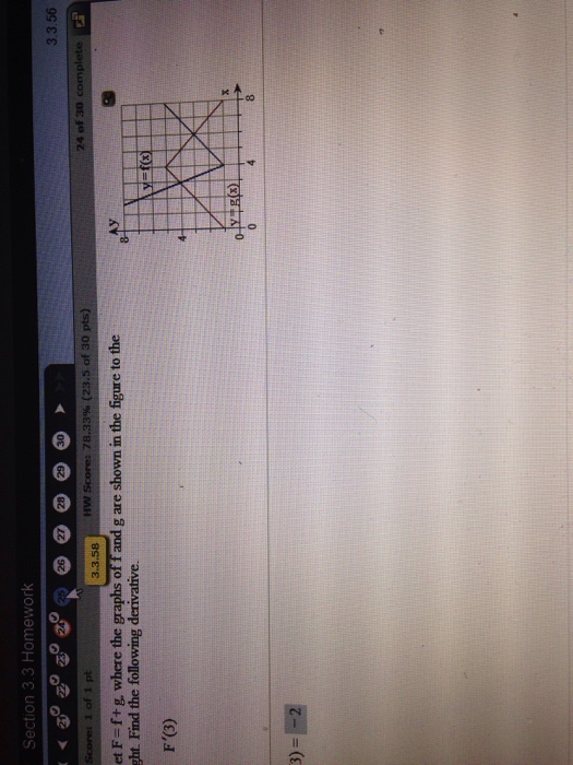 Solved Let F = F+ G. Where The Graphs Of F And G Are Shown | Chegg.com