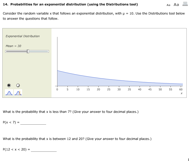 Solved 1. Properties of the uniform distribution Aa A