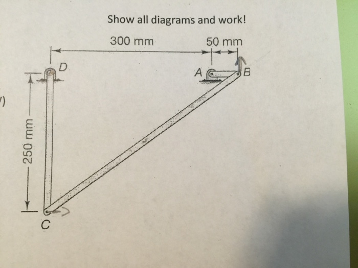 Solved If link AB is rotating counterclockwise (CCW) at